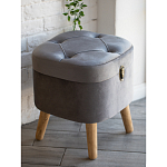 Пуф Leather with a snap варинант исполнения - 2 | Loft Concept в Воронеже