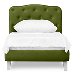 Кровать с мягким изголовьем Luna Palmer Bed варинант исполнения - 5 | Loft Concept в Воронеже