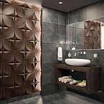 Гипсовая 3D панель с принтографией PM-22 варинант исполнения - 2 | Loft Concept в Воронеже