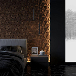 Гипсовая 3D панель с принтографией PM-50 варинант исполнения - 3 | Loft Concept в Воронеже