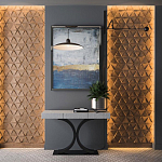 Гипсовая 3D панель с принтографией PM-50 варинант исполнения - 1 | Loft Concept в Воронеже