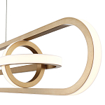 Подвесной светильник с вытянутой овальной формой Eurofase варинант исполнения - 8 | Loft Concept в Воронеже