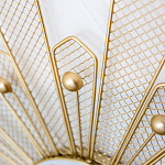 Часы настенные из металла в виде солнца с белым циферблатом Mirror Tower Clock варинант исполнения - 2 | Loft Concept в Воронеже