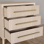 Комод Primo с 3 выдвижными ящиками Светлый дуб варинант исполнения - 6 | Loft Concept в Воронеже