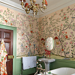 Обои ручная роспись Houghton Edo Blush варинант исполнения - 3 | Loft Concept в Воронеже