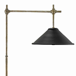 Торшер с черным абажуром в форме конуса Сoncord варинант исполнения - 1 | Loft Concept в Воронеже