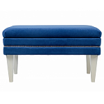 Мягкая банкетка с зоной для хранения Casket Blue варинант исполнения - 1 | Loft Concept в Воронеже