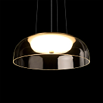 Подвесной светильник  с плоским прозрачным стеклянным плафоном Grada Light варинант исполнения - 8 | Loft Concept в Воронеже