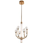 Люстра с декором в виде кристаллов из хрусталя Kenneth Crystal Stone Chandelier 8 варинант исполнения - 2 | Loft Concept в Воронеже