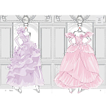 Megan Hess. Elegance варинант исполнения - 2 | Loft Concept в Воронеже