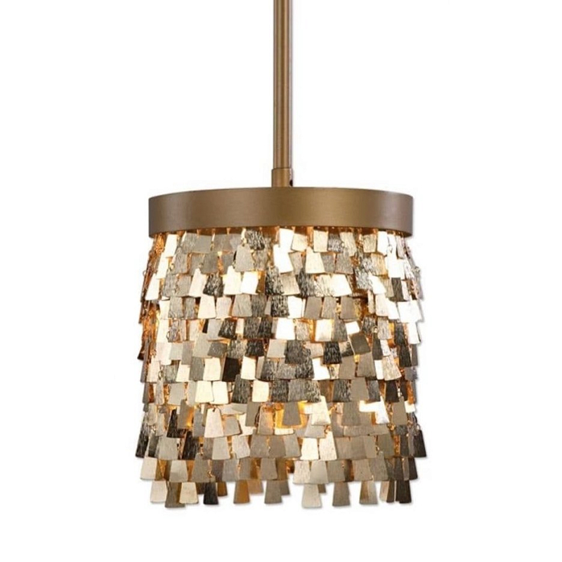 Подвесной светильник Uttermost Lamps Tillie 1 Light Золотой Подвесной светильник Uttermost Lamps Tillie 1 Light Золотой в Воронеже | Loft Concept
