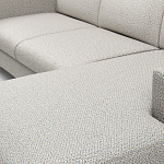 Мебельная ткань Шенилл серо-голубой цвет 142 см T4-47 варинант исполнения - 12 | Loft Concept в Воронеже