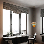 Люстра конусовидная с каскадом из разноцветных круглых подвесов Key Lustar варинант исполнения - 5 | Loft Concept в Воронеже