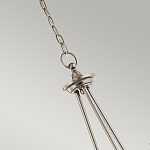 Люстра с прозрачными плафонами из пузырчатого стекла Kichler варинант исполнения - 8 | Loft Concept в Воронеже