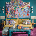 Homer Simpson in Paradise картина акрил на холсте варинант исполнения - 1 | Loft Concept в Воронеже