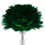 Настольная лампа с перьями Plumage Green Table Lamp варинант исполнения - 2 | Loft Concept в Воронеже