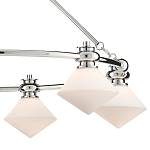 Люстра с ромбовидными плафонами Pointed Diamond Shade варинант исполнения - 1 | Loft Concept в Воронеже