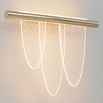 Бра с тремя элементами в форме лепестков и металлическим основанием DALI Tonin Casa варинант исполнения - 1 | Loft Concept в Воронеже