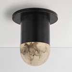 Потолочный светильник светодиодный с плафоном из натурального камня Purgatory варинант исполнения - 1 | Loft Concept в Воронеже