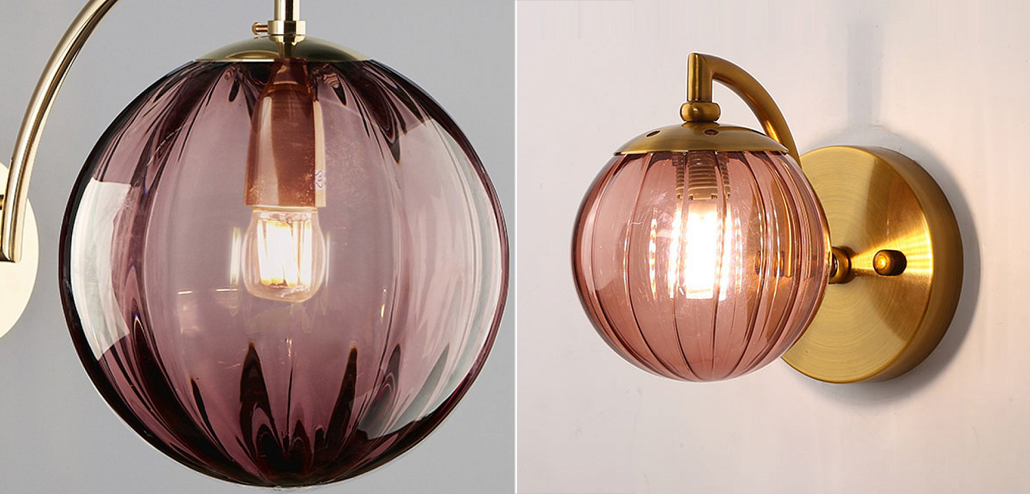 Бра Hector Sconce burgundy Бра Hector Sconce burgundy - Loft-Concept в Воронеже