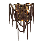 Бра с изогнутыми металлическими лентами и цепочками Atlantis Chain варинант исполнения - 3 | Loft Concept в Воронеже