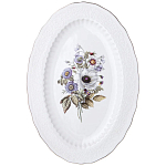 Обеденный сервиз из фарфора с рисунком цветов на 6 персон 23 предмета Garden Whisper Porcelain Set  варинант исполнения - 7 | Loft Concept в Воронеже