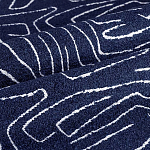 Мебельная ткань Букле синий цвет 140 см T3-8 варинант исполнения - 1 | Loft Concept в Воронеже