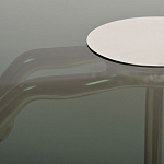 Столик журнальный на основании в виде фигурки девушки Maiden варинант исполнения - 2 | Loft Concept в Воронеже