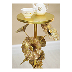 Столик приставной из металла с основанием в виде цветочной композиции Flower Arrangement Table варинант исполнения - 6 | Loft Concept в Воронеже