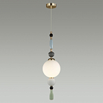 Подвесной светильник со вставками из керамики SkyEast Duo варинант исполнения - 4 | Loft Concept в Воронеже