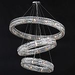 Хрустальная Люстра Элизабет из трех колец Хром  варинант исполнения - 1 | Loft Concept в Воронеже