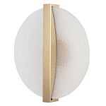 Бра с белым матовым стеклянным плафоном круглой формы Soft Glow Harmony варинант исполнения - 3 | Loft Concept в Воронеже