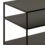 ТВ-тумба стальная с полками Chad TV-Stand варинант исполнения - 4 | Loft Concept в Воронеже