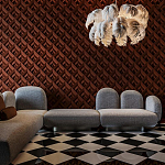 Гипсовая 3D Панель AZTECA варинант исполнения - 1 | Loft Concept в Воронеже