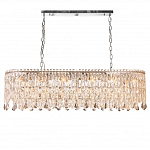 Люстра овальная с хрустальными подвесками Roul Crystal Light варинант исполнения - 4 | Loft Concept в Воронеже