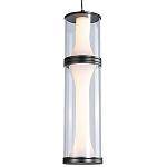 Подвесной светильник со стеклянным плафоном Trina Flask Black Hanging Lamp варинант исполнения - 3 | Loft Concept в Воронеже