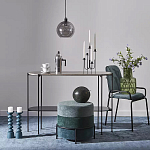 Подсвечник фигурный голубой Bright Accent 33 см варинант исполнения - 4 | Loft Concept в Воронеже