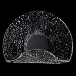 Бра из текстурированного прозрачного стекла с изогнутым краем Textured Glass  варинант исполнения - 7 | Loft Concept в Воронеже