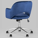 Кресло для компьютерного стола Veloury Blue варинант исполнения - 6 | Loft Concept в Воронеже