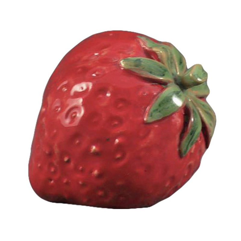Статуэтка Porcelain Strawberries Красный Зеленый Статуэтка Porcelain Strawberries Красный Зеленый в Воронеже | Loft Concept