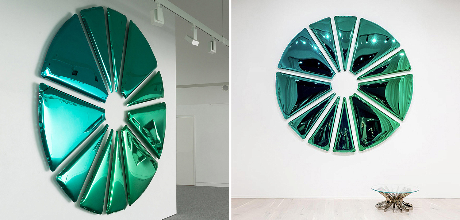 Арт-объект на стену Nucleus Gradient, Monumental Wall Sculpture Арт-объект на стену Nucleus Gradient, Monumental Wall Sculpture - Loft-Concept в Воронеже