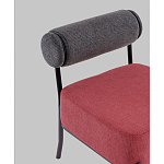 Кресло Ponpoun тёмно-серый бордо варинант исполнения - 2 | Loft Concept в Воронеже