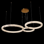 Люстра с 3-мя кольцами из натурального камня Minerals of Light варинант исполнения - 2 | Loft Concept в Воронеже