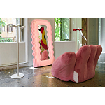 Дизайнерское плюшевое розовое кресло в форме руки Poltronova Joe Plush Taffy Pink Armchair варинант исполнения - 5 | Loft Concept в Воронеже