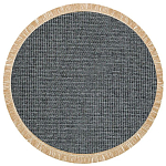 Ковер круглый из комбинированного состава Weasel Corner варинант исполнения - 1 | Loft Concept в Воронеже