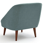 Кресло бирюзовое Pauley Turquoise Armchair варинант исполнения - 3 | Loft Concept в Воронеже