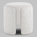 Дизайнерский Пуф Букле Poof Alice Light Gray Boucle  варинант исполнения - 2 | Loft Concept в Воронеже