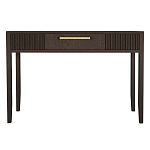 Элегантная Консоль Primo с выдвижным ящиком Темный орех варинант исполнения - 6 | Loft Concept в Воронеже