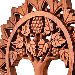 Панно из дерева круглое Osier Panel With Trees варинант исполнения - 2 | Loft Concept в Воронеже