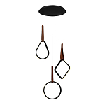 Подвесной светильник с геометрическими источниками света Geometric Architecture of Light варинант исполнения - 1 | Loft Concept в Воронеже